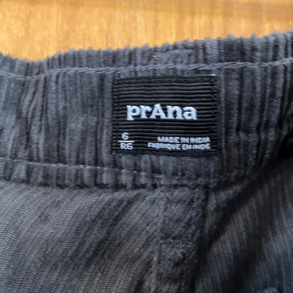 Prana Charcoal Corduroy Pants - Picture 6 of 6